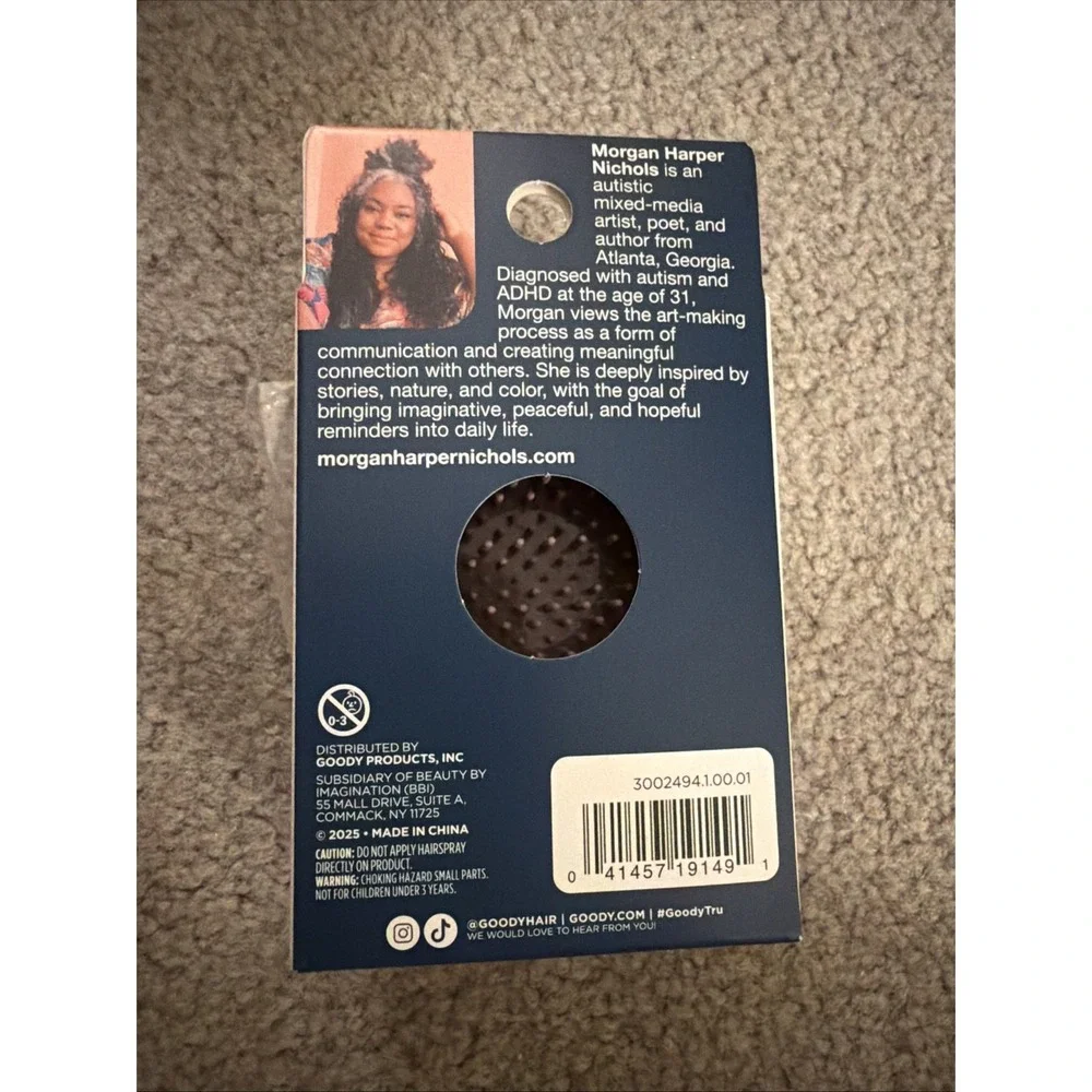 MHN x Goody Massaging Scalp Brush Ouchless New In Box
